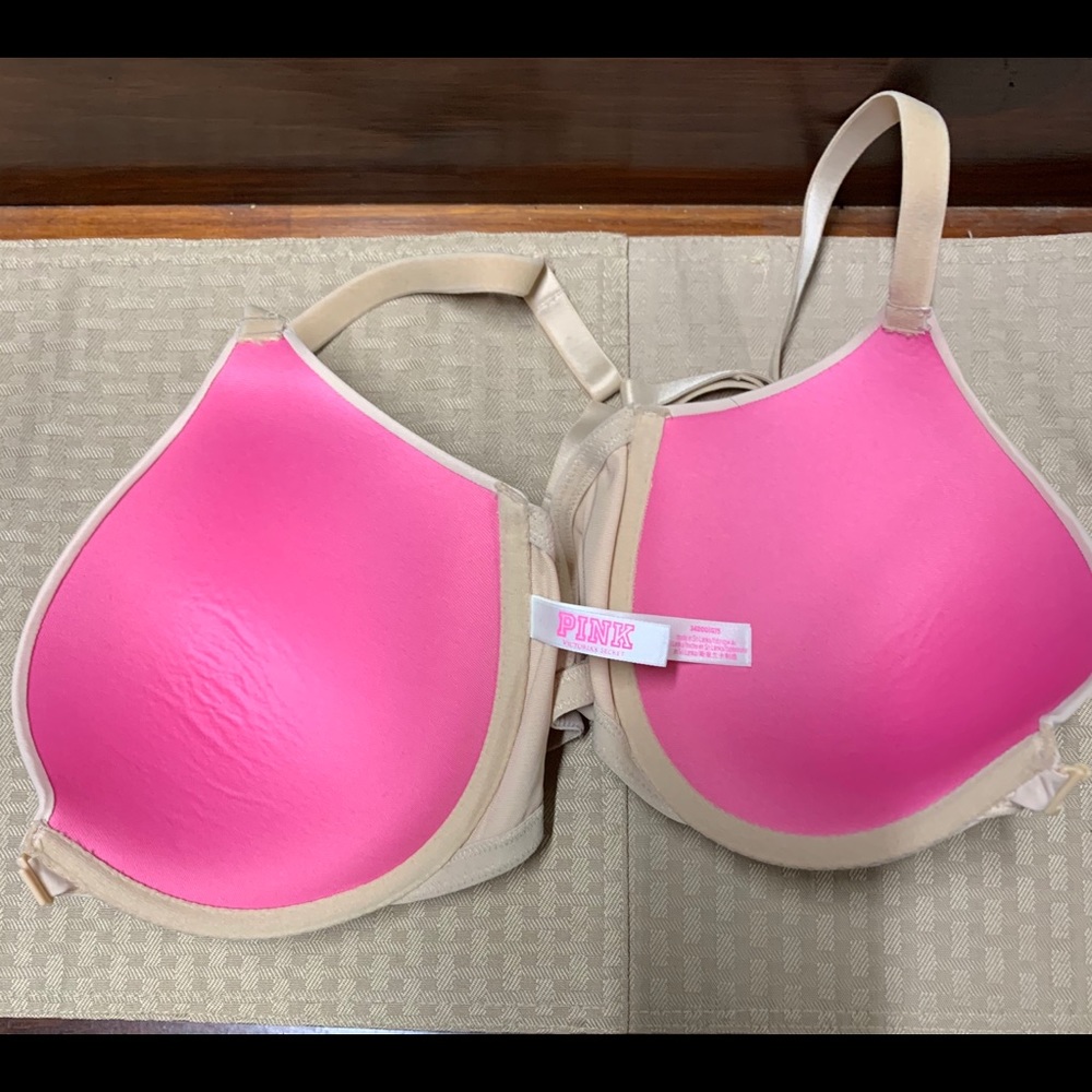 Pink’s Wear Everywhere push up t-strap bra